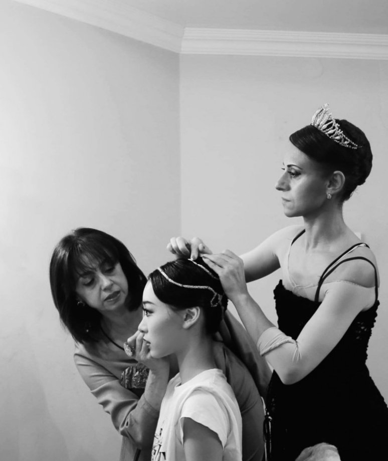 Ruika with Lali Kandelaki & Nina Ananiashvili